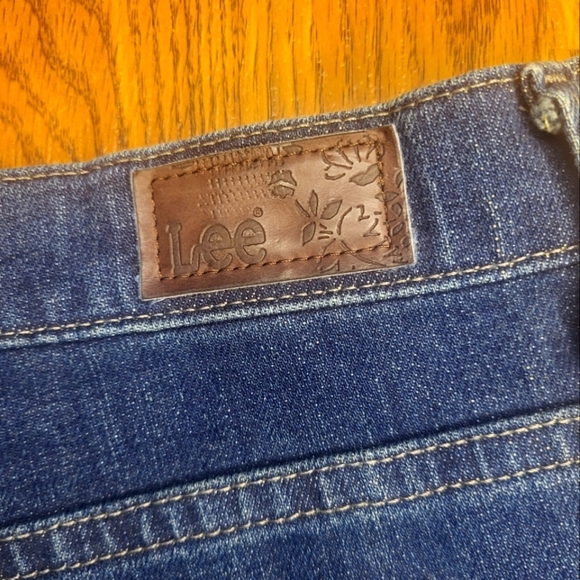 Lee Bootcut Relaxed Fit Jeans Women’s 14 Long At the Waist Stretch YKK Zip A86 - Picture 12 of 12